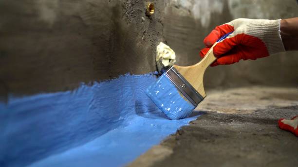 SJ Waterproofing Pros commercial waterproofing team near Sanders, KY